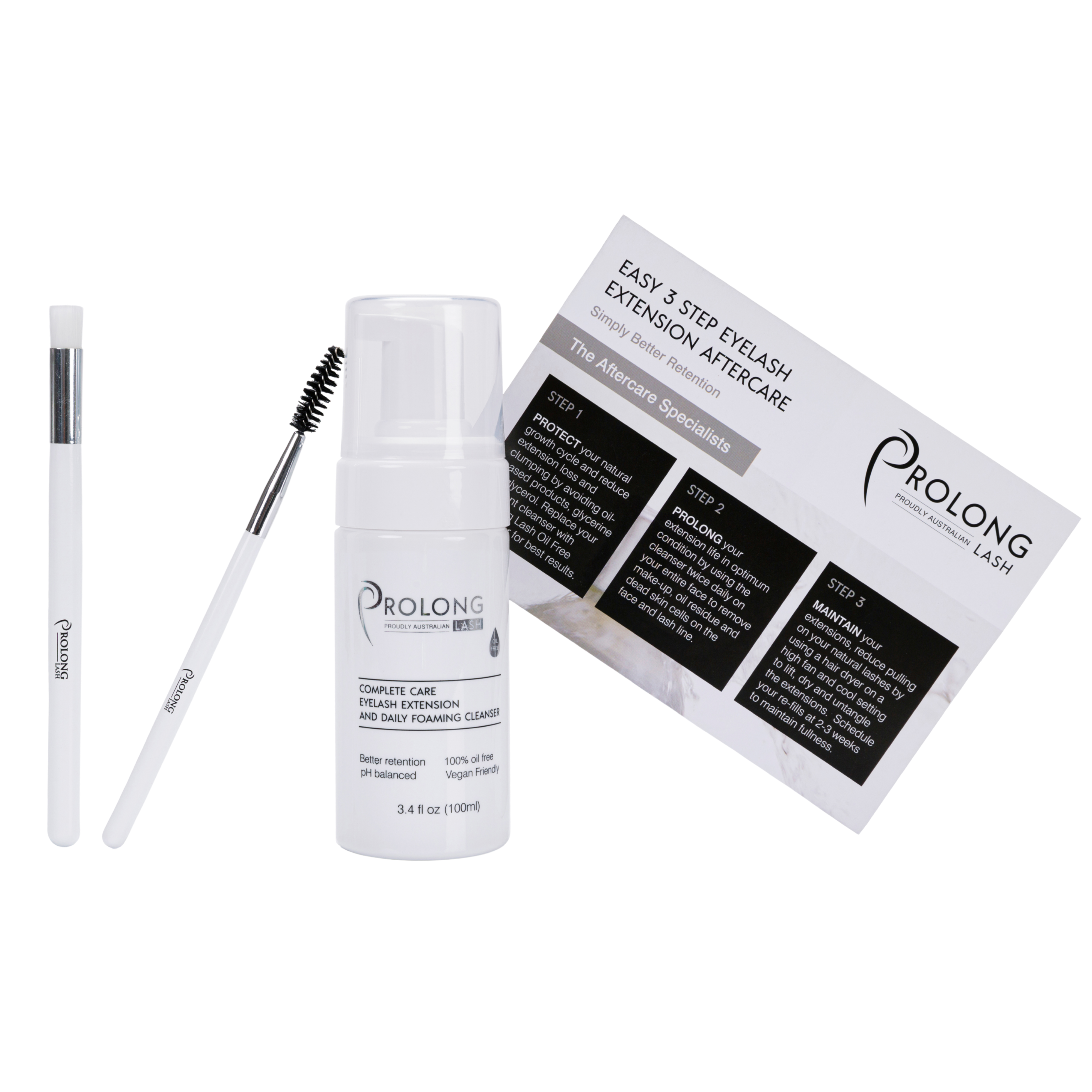 Eyelash Extension Cleanser Foaming Pump 100ml - Client Pack