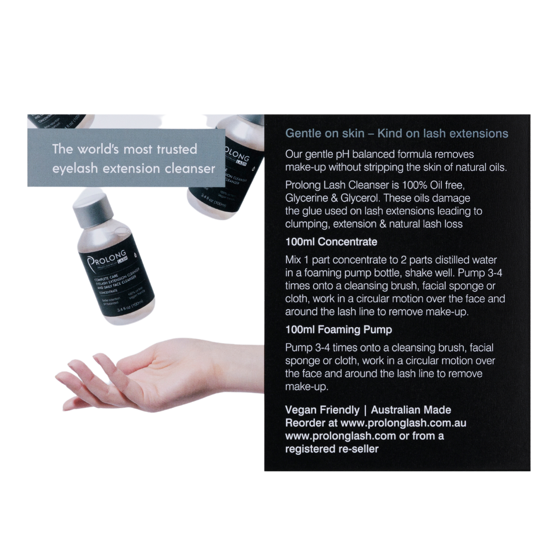 Client Aftercare Cards - Cleanser Concentrate x 5 Cards