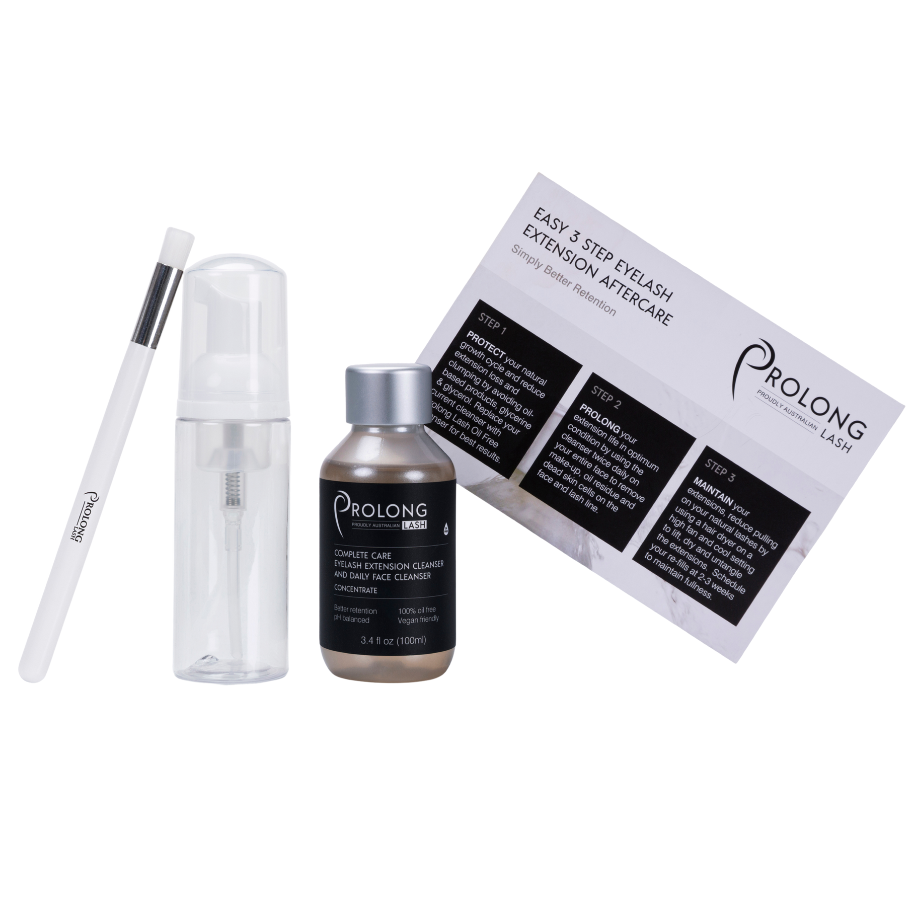 Eyelash Extension Cleanser Concentrate 100ml - Client Pack