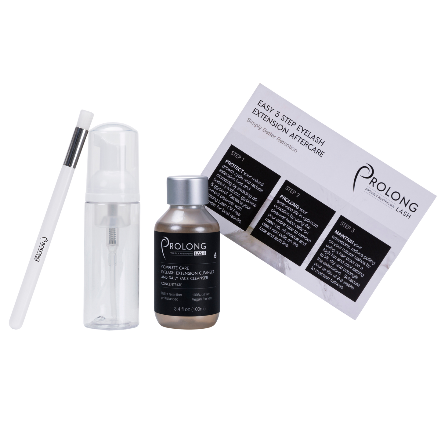 Eyelash Extension Cleanser Concentrate 100ml - Client Pack