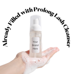 White Label Eyelash Extension Foaming Pump - 60ml - 24 Pack