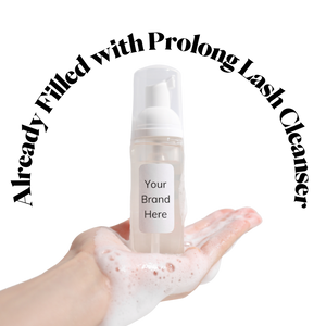 White Label Eyelash Extension Foaming Pump - 60ml - 24 Pack