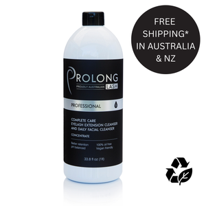 1 Litre Prolong Lash Cleanser Concentrate - Pump-Free, Planet-Friendly