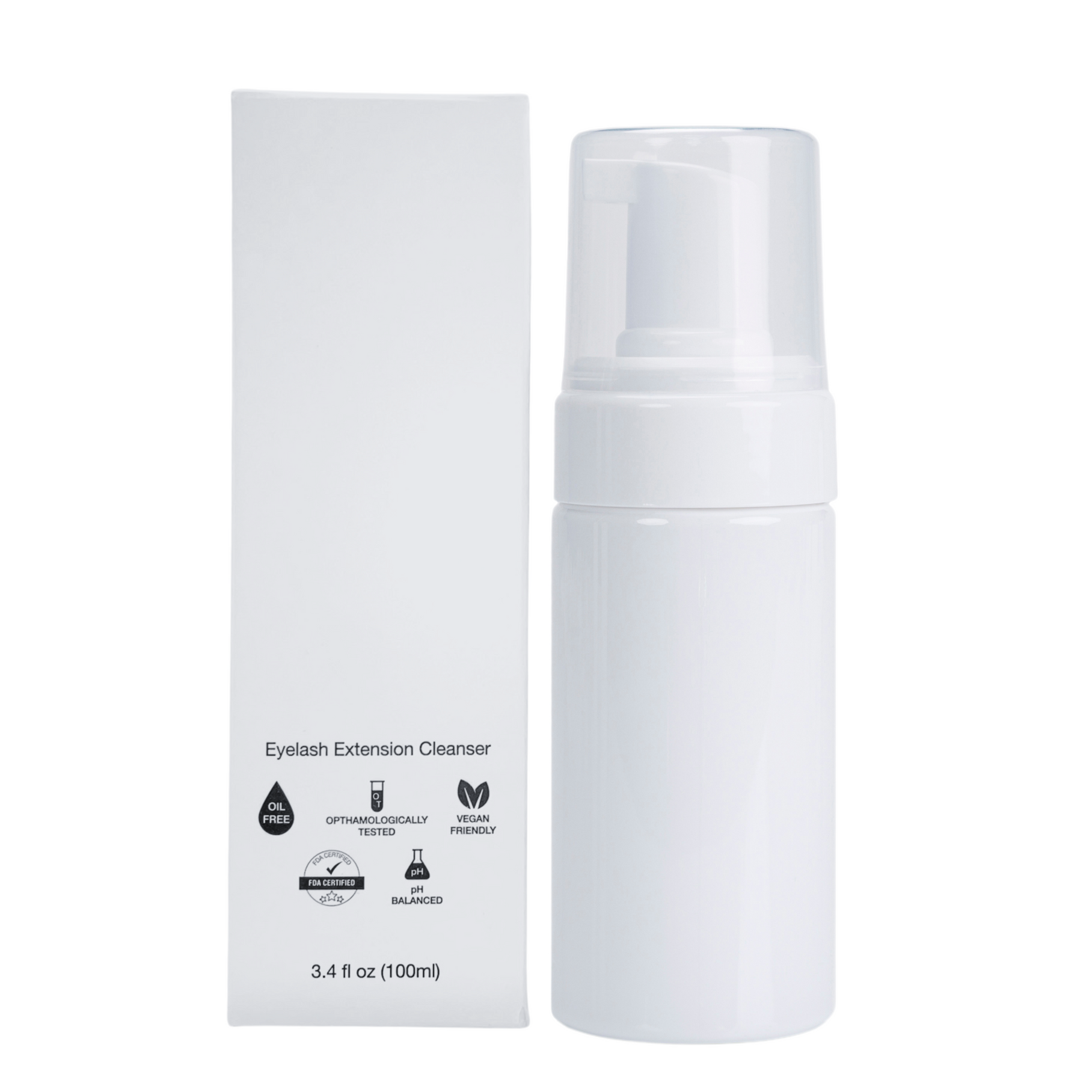 White Label Eyelash Extension Foaming Pump - 100ml