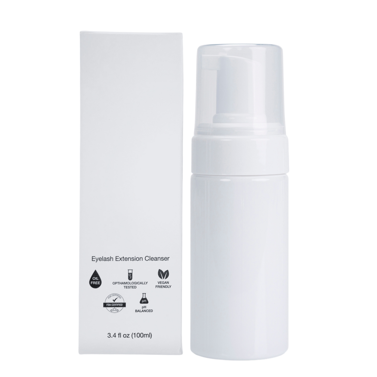 White Label Eyelash Extension Foaming Pump - 100ml