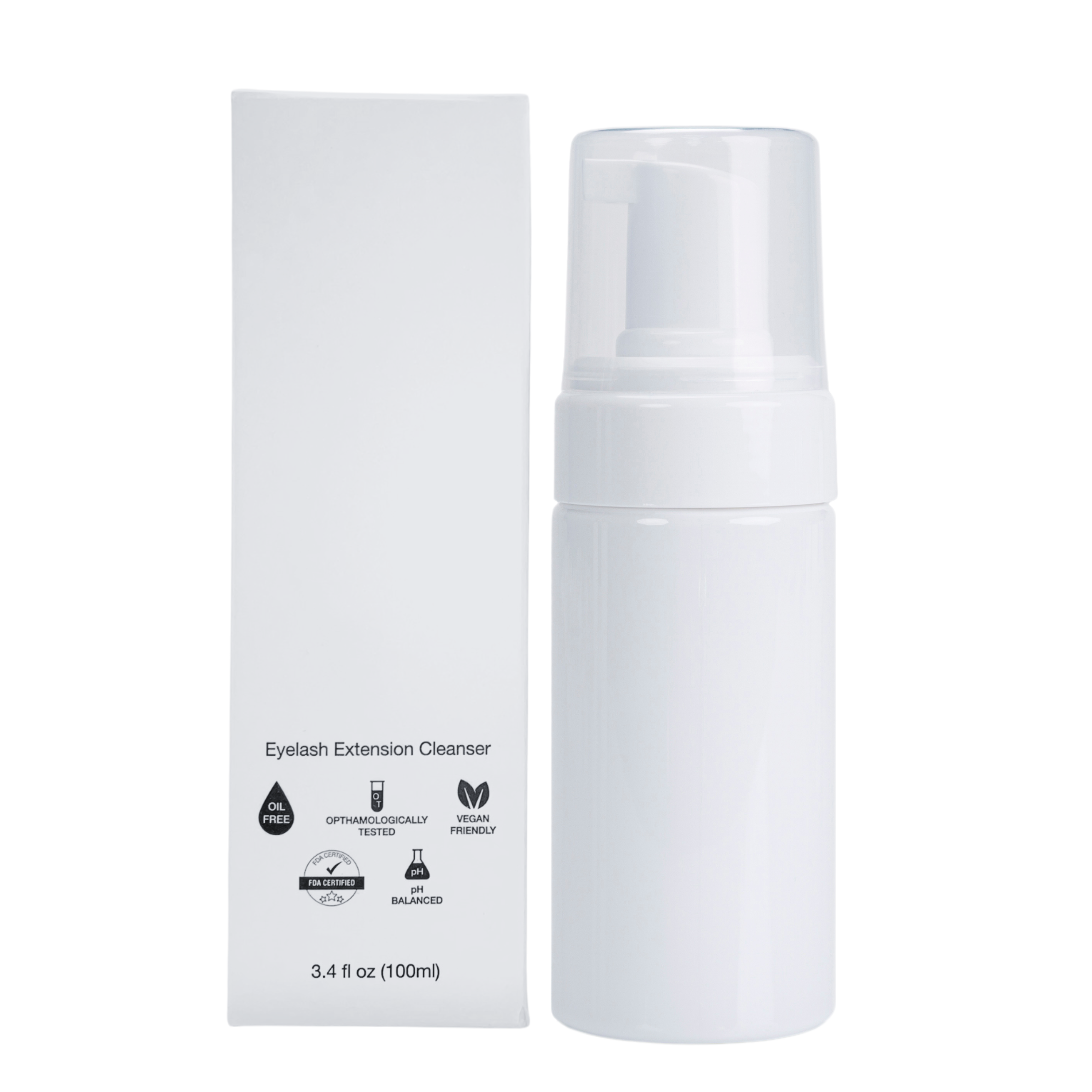Buy Bulk & Save - White Label Eyelash Extension Foaming Pump 100ml