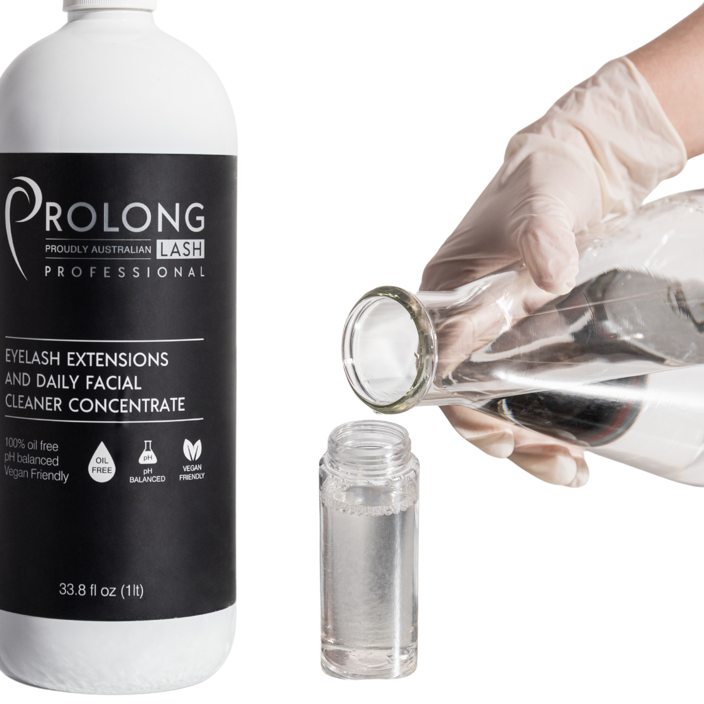 Eyelash Extension Cleanser Concentrate - 1 Litre Pump Bottle
